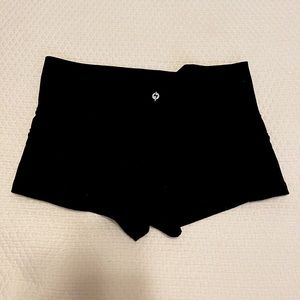 Popflex Active Workout Shorts Black Size 10